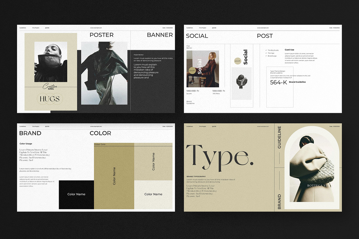 The Brand Guidelines, a Presentation Template by Aura Agency (Photo 13 of 14)