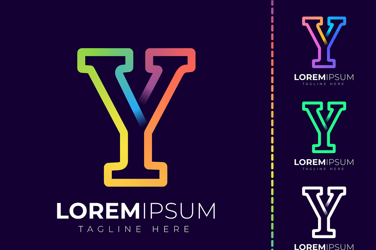 Initial letter y logo design, a Branding & Logo Template by mdhelalakbar