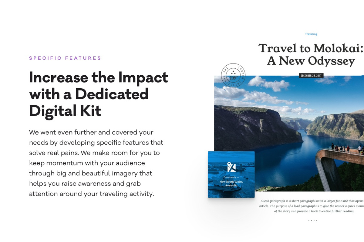 Vasco - WordPress Travel Blog Theme, a WordPress Template by Pixelgrade (Photo 4 of 4)