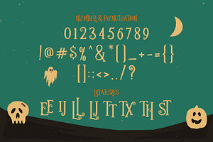 Hallowedon - Scary Typeface