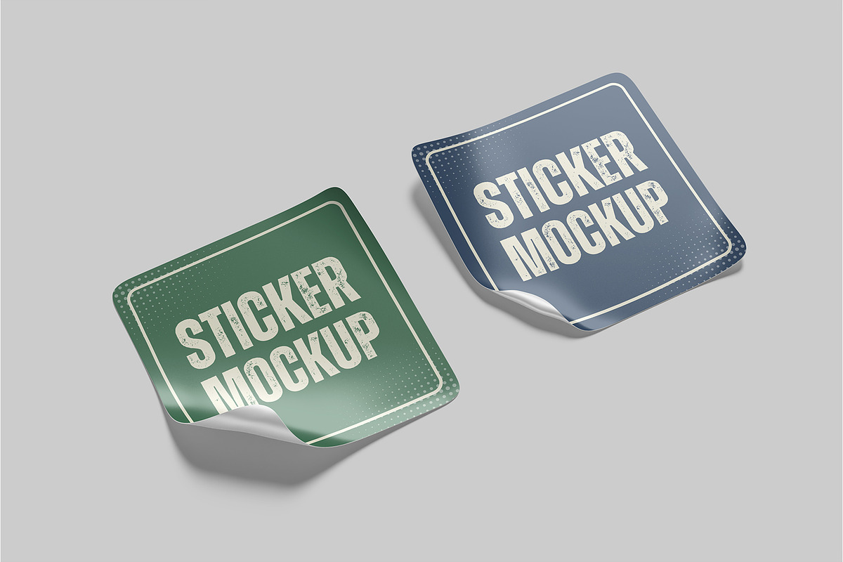 Sticker Mockup, a Product Mockup by Amigos__46 (Photo 6 of 10)
