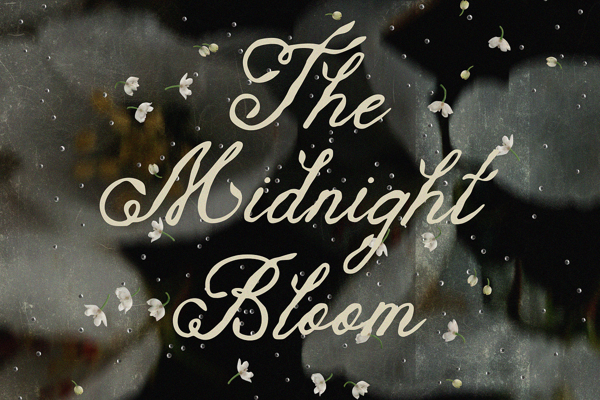 The Blooming Hour Botanical Script, a Script Font by AnMark (Photo 9 of 12)