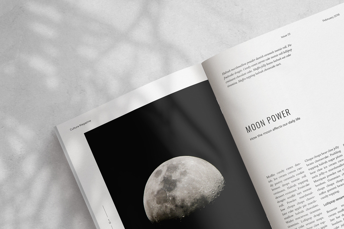 Cultura Magazine Template (InDesign), a Magazine Template by Eternel Design Studio (Photo 9 of 13)