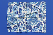 Imperial Blue Ornament – Watercolor, an Object Illustration by CreativeValuation (Thumbnail 7 of 11)