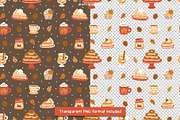 Fall Favorites Clipart and Patterns, a Pattern Graphic by Drafts n Doodles (Thumbnail 9 of 14)