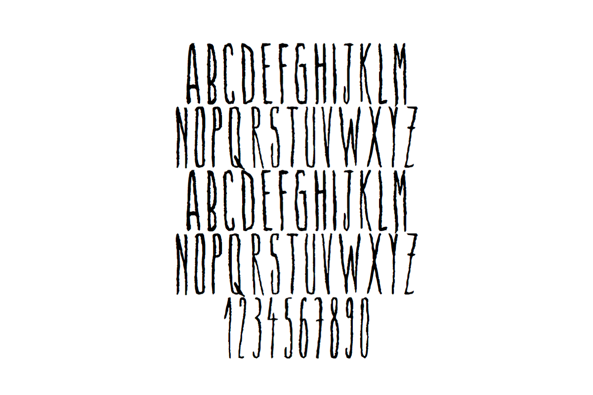 Creepy Friend Font preview 2