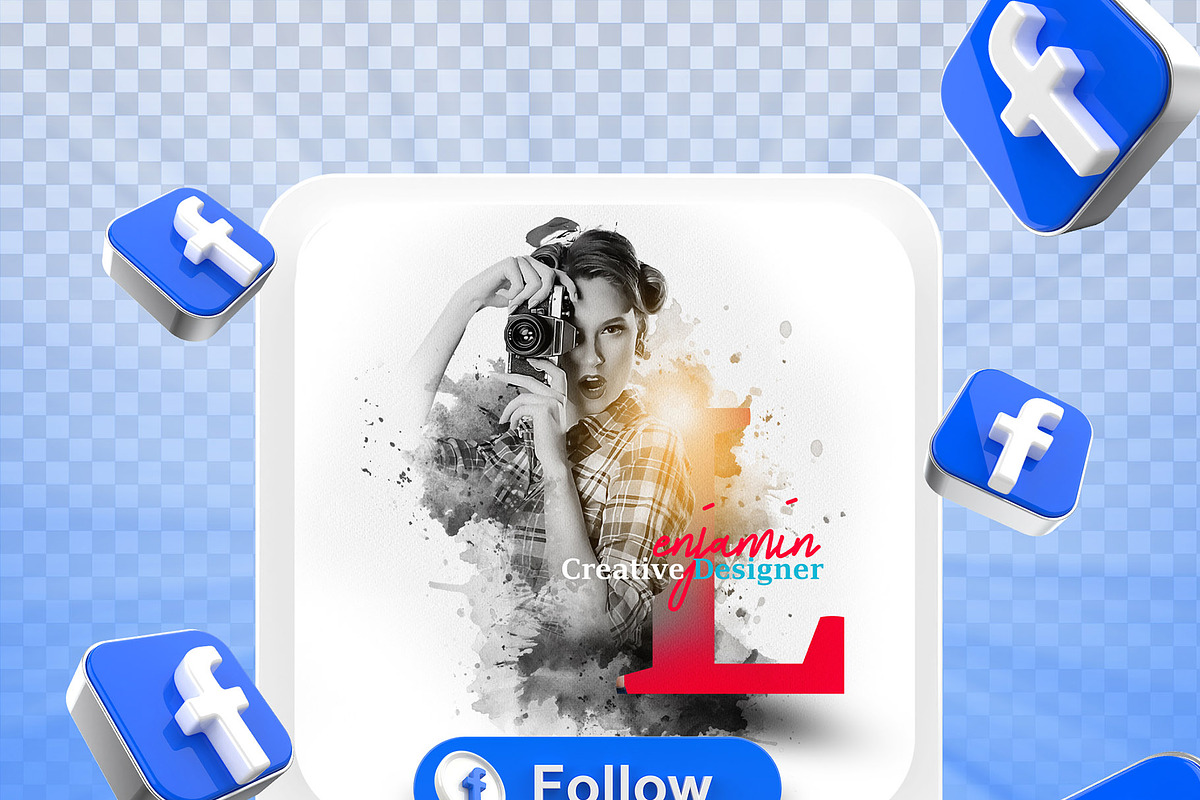 Creative Letter Portrait Template, an Action Add-On by MRI STUDIO (Photo 7 of 42)