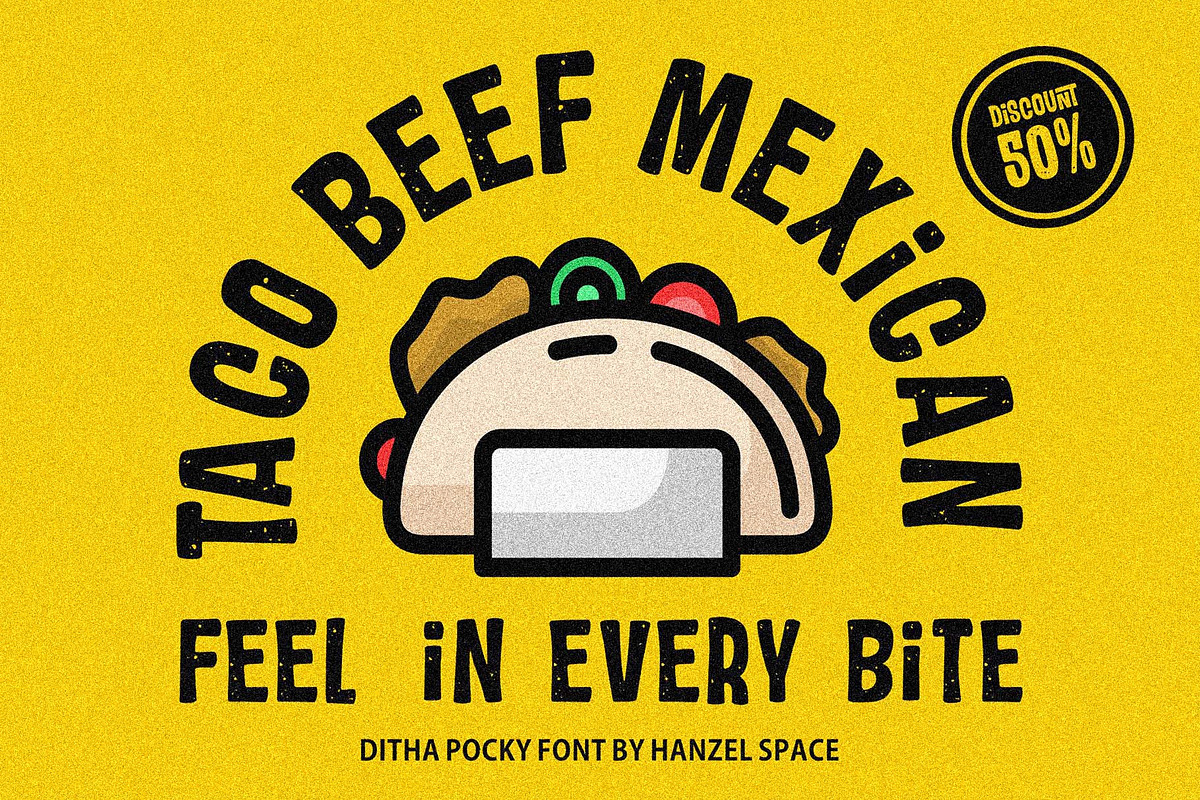 Ditha Pocky - Playful Font, a Handwritten Font by HanzelSpace Studio (Photo 2 of 9)