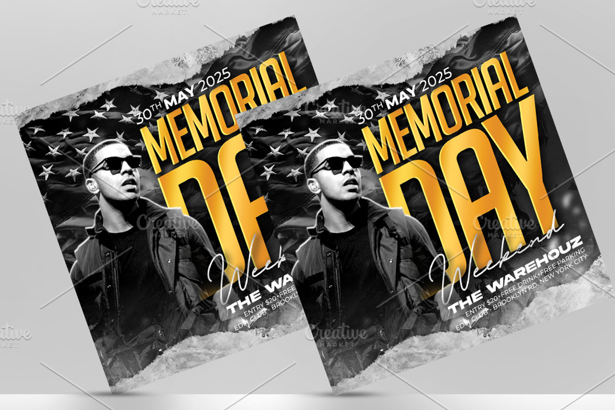 Memorial Day Flyer, a Flyer Template by Artonix (Photo 3 of 4)