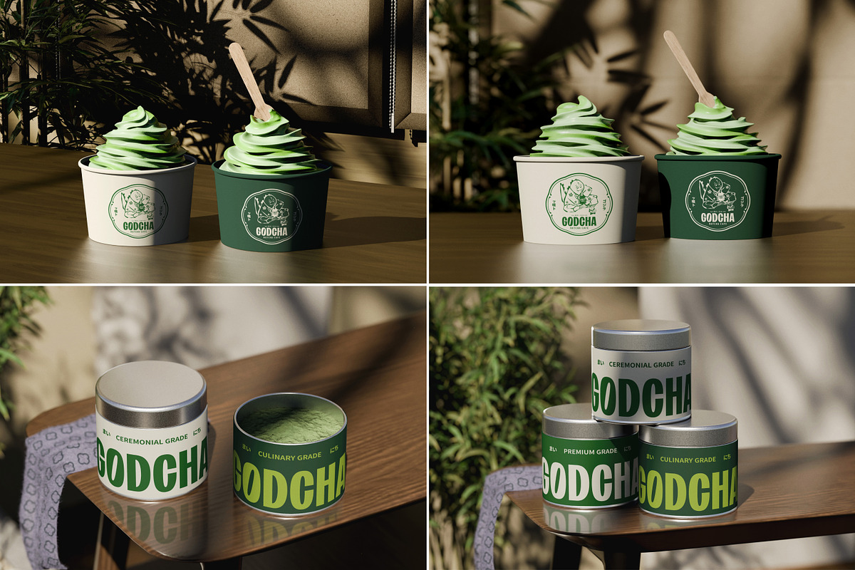40+ Matcha Mockup & Packaging Bundle, a Packaging Mockup by Vitora Mockup (Photo 9 of 13)