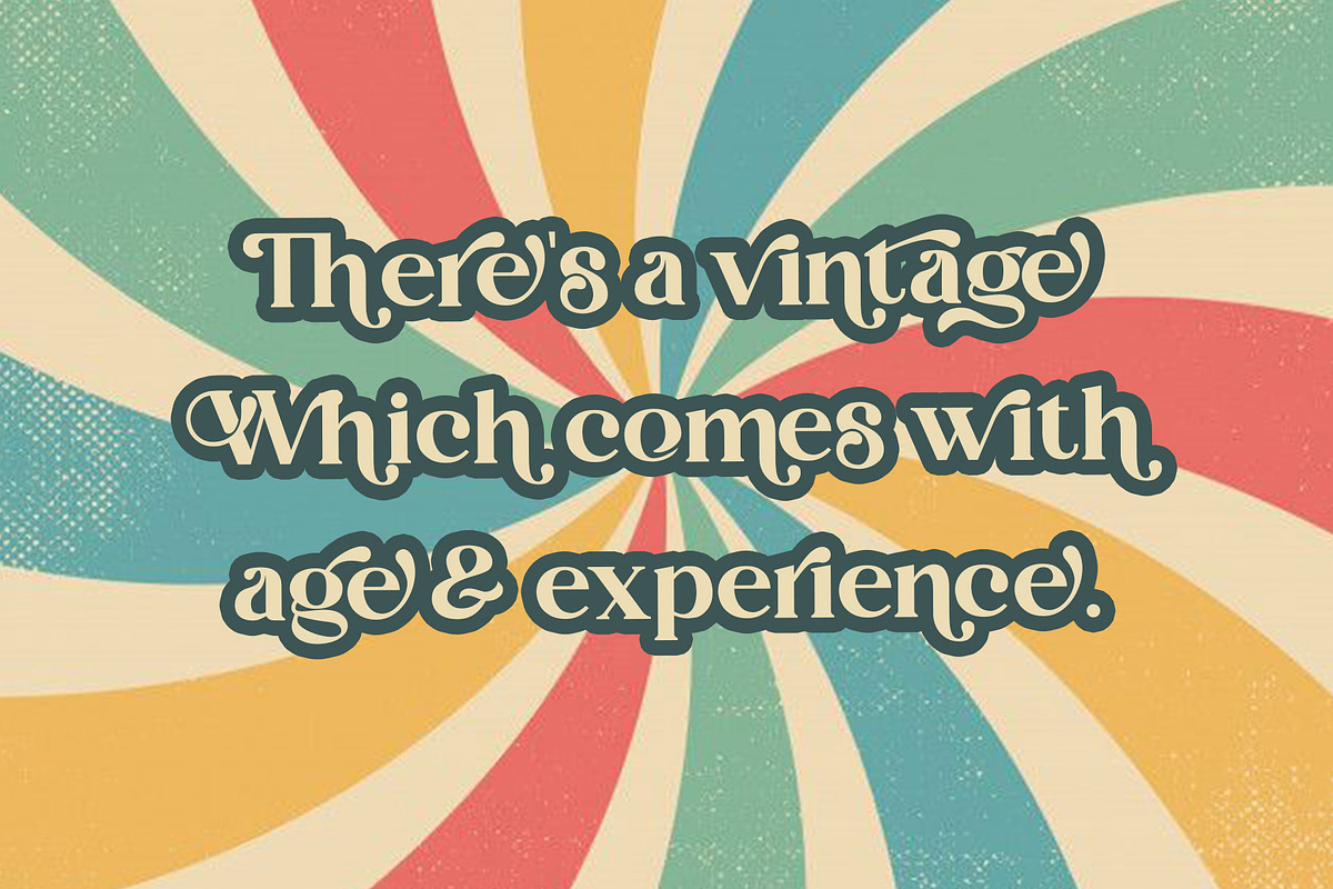 Viera Retro Serif Font, a Serif Font by Idea Studio (Photo 11 of 15)