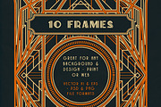SALE Art Deco Toolkit, a Background Graphic by Cruzine (Thumbnail 68 of 111)