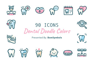 Dental Doodle Colors