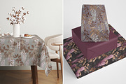 Wisteria Floral Set of 9 Patterns, a Pattern Graphic by Ninterints (Thumbnail 6 of 13)