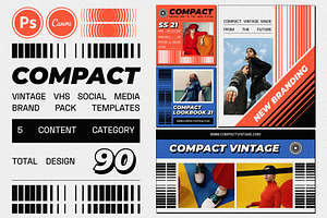 COMPACT Social Media Templates