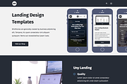 Uny Landing page templates - 6 in 1, a Landing Page Template by emagweb (Thumbnail 4 of 7)