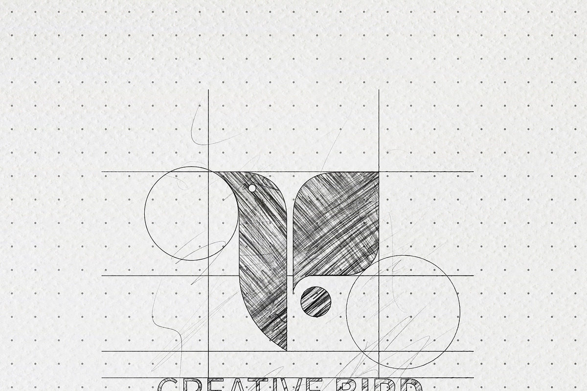Pencil Sketch Logo Mockup V2, a Mockup by INTENTFX (Photo 7 of 14)
