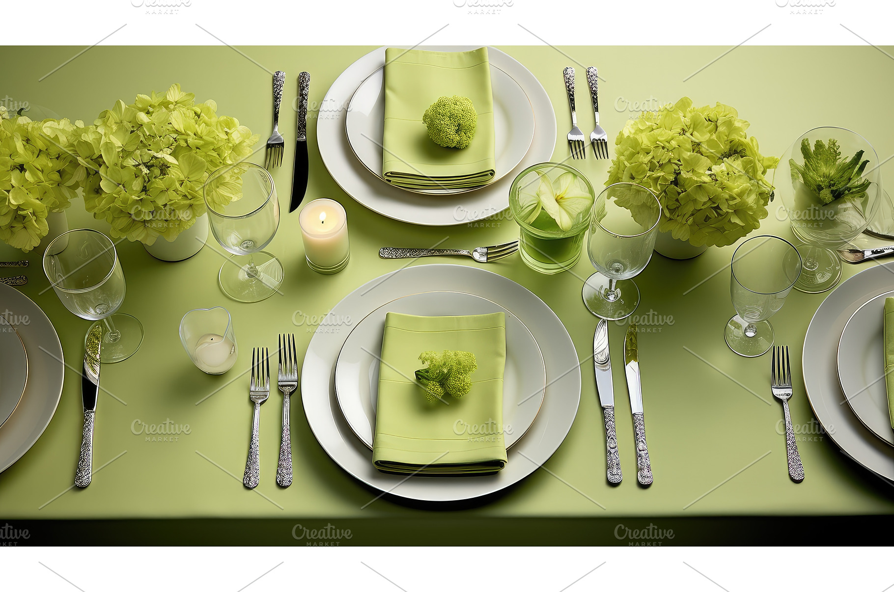 fresh set lime green ai generated, an Animal Photo by pikepicture