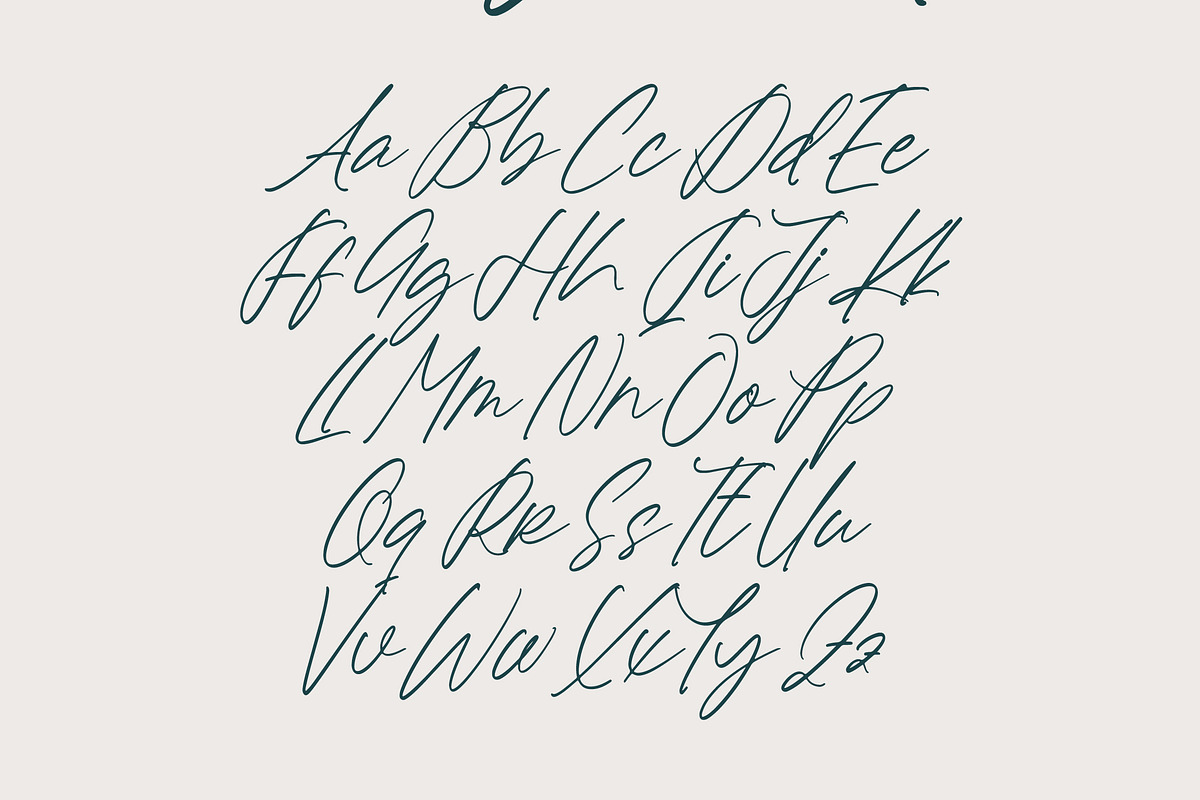 Charitty Battera Handwritten InkFont, a Script Font by Letterena Studios Script (Photo 9 of 15)