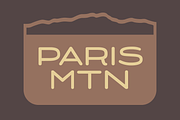 Paris Mountain Typeface, a Sans Serif Font by hudlow (Thumbnail 1 of 5)