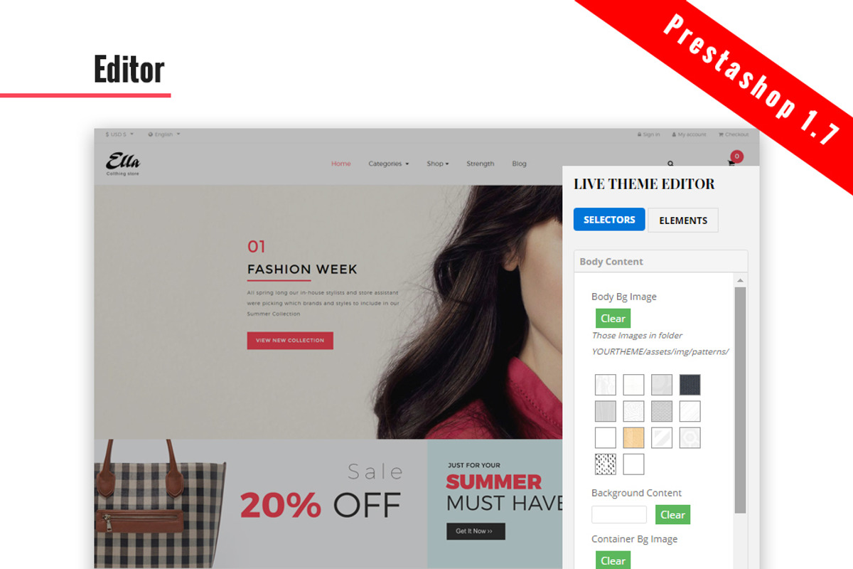Leo Ella, a Bootstrap Template by LeoTheme (Photo 2 of 6)