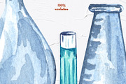 Science Watercolor Set, an Education Illustration by BarvArt (Thumbnail 15 of 17)