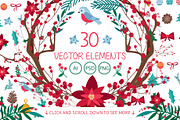 Christmas Vector Bundle, an Object Graphic by Free-PSD-Templates (Thumbnail 4 of 4)