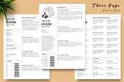 Creative CV Bundle / Resume - Jacob, a Resume Template by Templates Design Co. (Thumbnail 7 of 23)