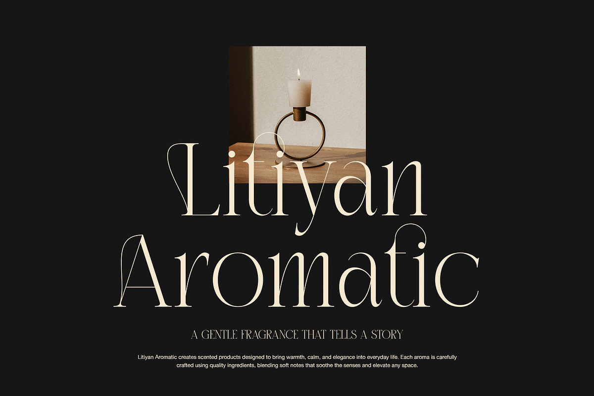 Bidant Elegant Serif Font, a Serif Font by Graphicxell (Photo 4 of 8)
