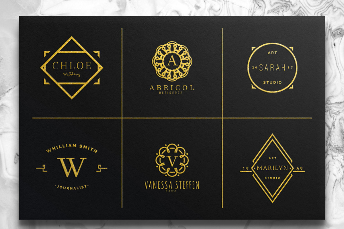 48 Minimalistic Logo, a Branding & Logo Template by Michael Rayback Design (Photo 4 of 10)