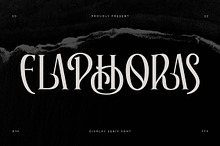Elaphoras Display Serif Font