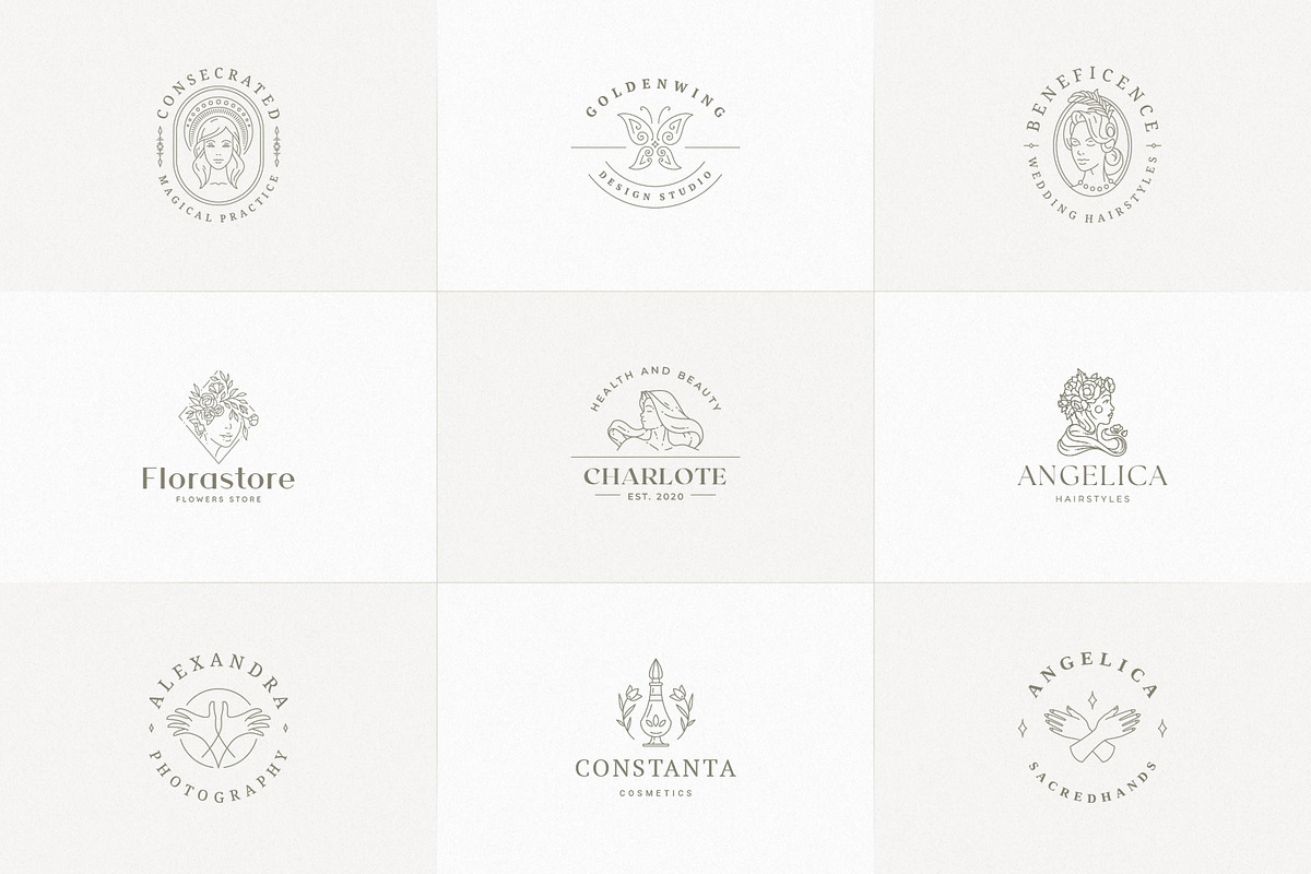36 Elegant Logo Templates | Canva, a Branding & Logo Template by Vasya Kobelev (Photo 7 of 10)