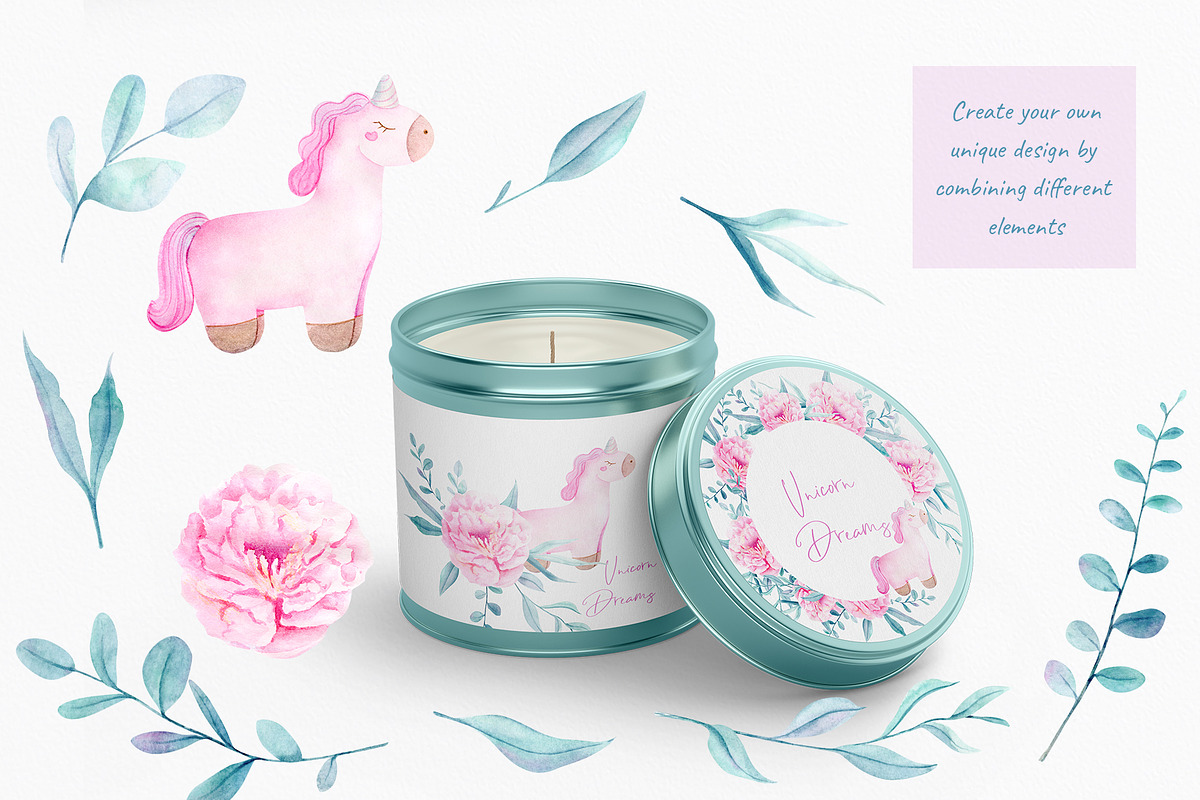 Girls Watercolor Collection, an Illustration by NataliArkushArt (Photo 5 of 15)