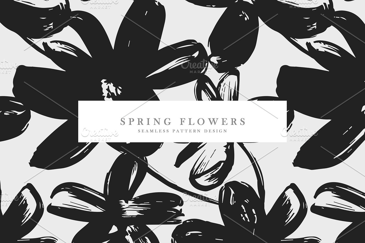 Spring Flowers, a Pattern Graphic by Nadezda (Photo 1 of 13)