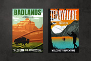 National Park Poster, an Illustration by Skilline Supply Co. (Thumbnail 2 of 10)