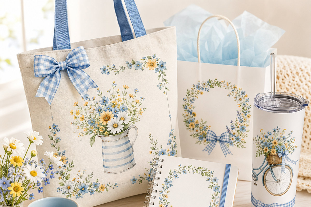 Summer Cottage Clipart frames, a Decorative Illustration by HeavensStar (Photo 2 of 8)
