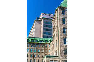 Hoteldieu de quebec a historic hospital in quebec city canada containing, an Architecture Photo by Leonid Andronov