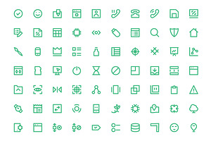 300 Design And Development Icons