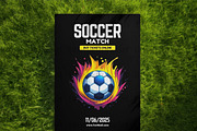 Soccer Ball Splash Clipart, Football, a Sport Illustration by BrushstrokeArtGB (Thumbnail 9 of 9)