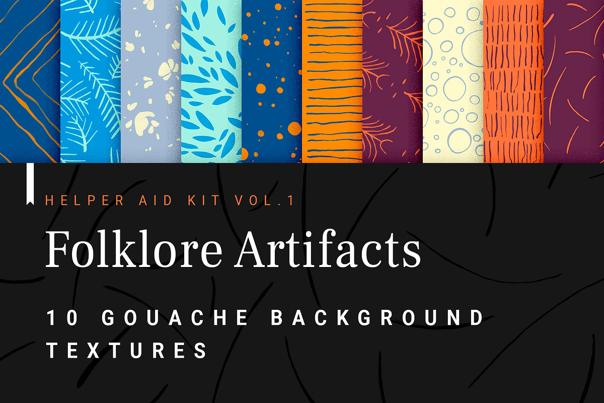 Folklore patterns & graphic resource, a Texture Graphic by Folkheart (Photo 1 of 5)