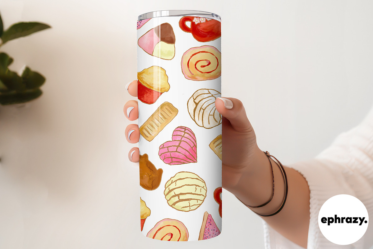 Mexican Pan Dulce Graphics, a Pattern Graphic by EphrazyGraphics (Photo 7 of 7)