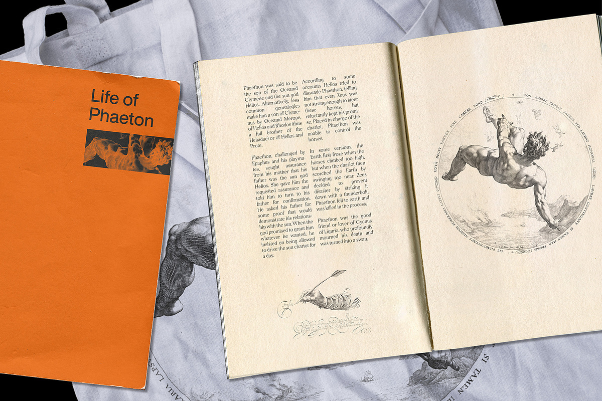 Zine Mockup Pack 4 in 1, a Books & Magazine Mockup by A-Studio (Photo 17 of 17)