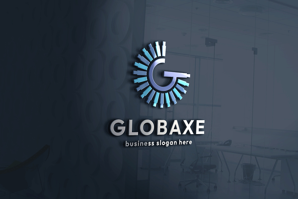 Globaxe Letter G Logo, a Branding & Logo Template by Design_Planet (Photo 2 of 3)