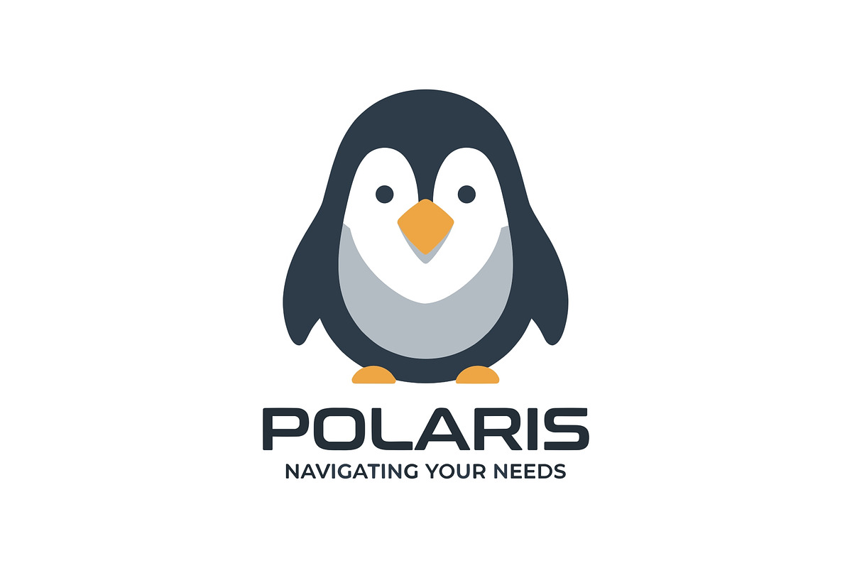 Polaris Mascot Cartoon Logo, an Animal Illustration by Cekal_std (Photo 3 of 3)