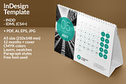 Desk Calendar 2027 (DC032-27), a Stationery Template by mikhailmorosin (Thumbnail 2 of 5)