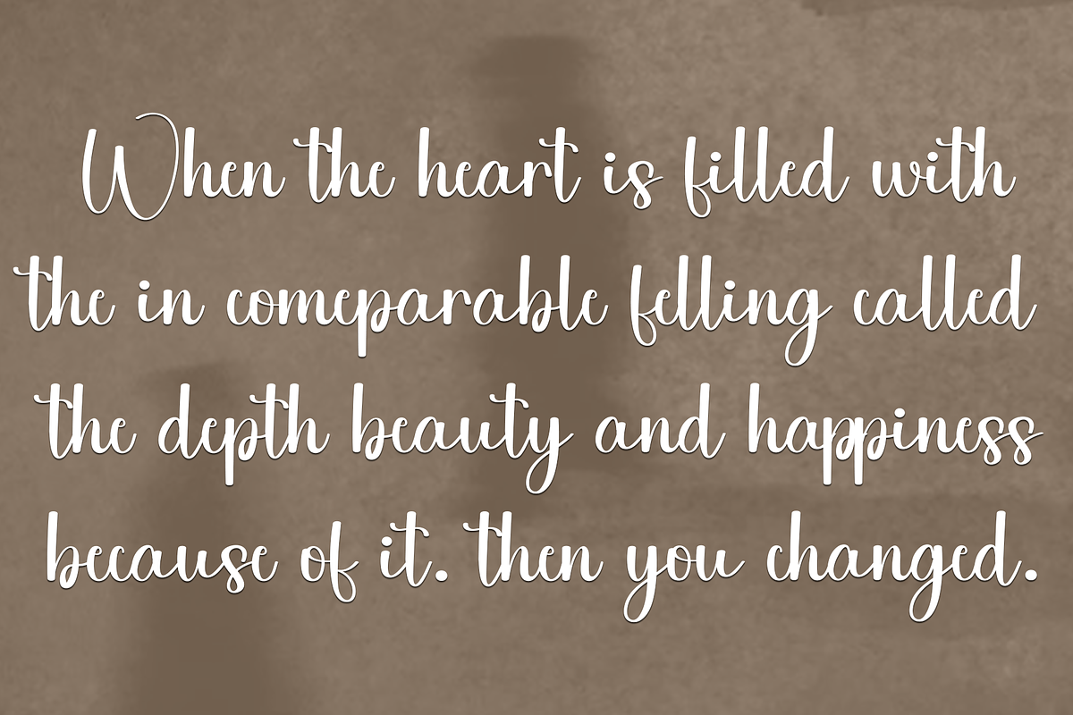 September Victorian, a Handwritten Font by FreshTypeINK (Photo 6 of 8)