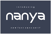 Nanya, a Sans Serif Font by riotama85 (Thumbnail 1 of 5)