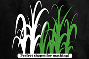 25 Grass Photoshop Stamp Brushes, a Brush Add-On by ArtistMef (Thumbnail 4 of 4)