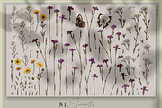 Collecnion of floral posters design, a Decorative Illustration by LanaDzi (Thumbnail 10 of 10)