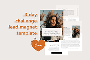 3 Day Challenge Lead Magnet | Canva, a Magazine Template by molly ho studio (Thumbnail 1 of 5)